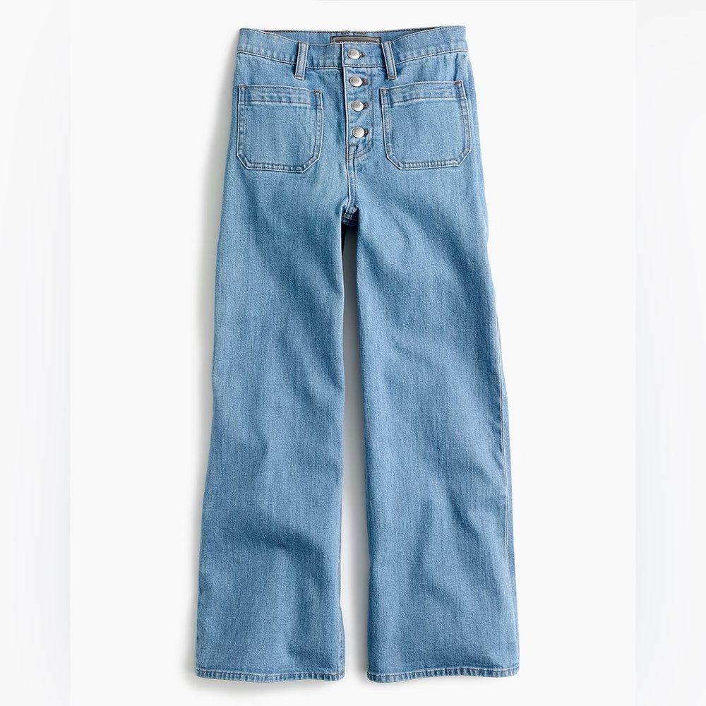 Point Sur wide leg crop jeans